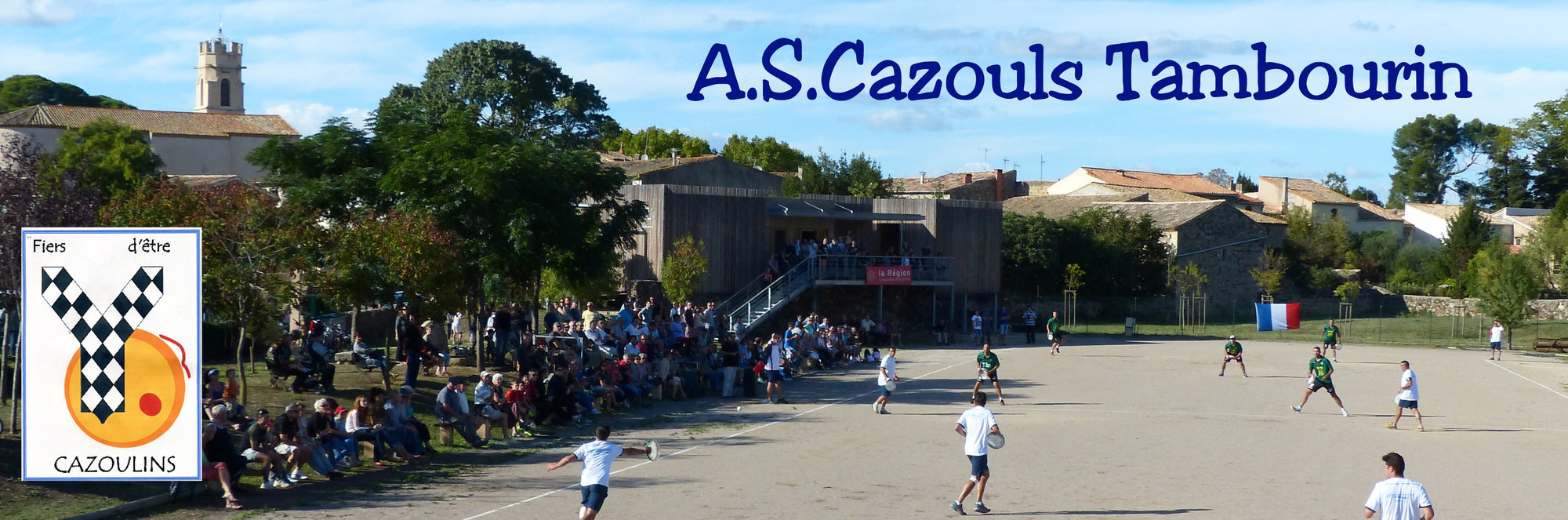 A.S.Cazouls.Tambourin